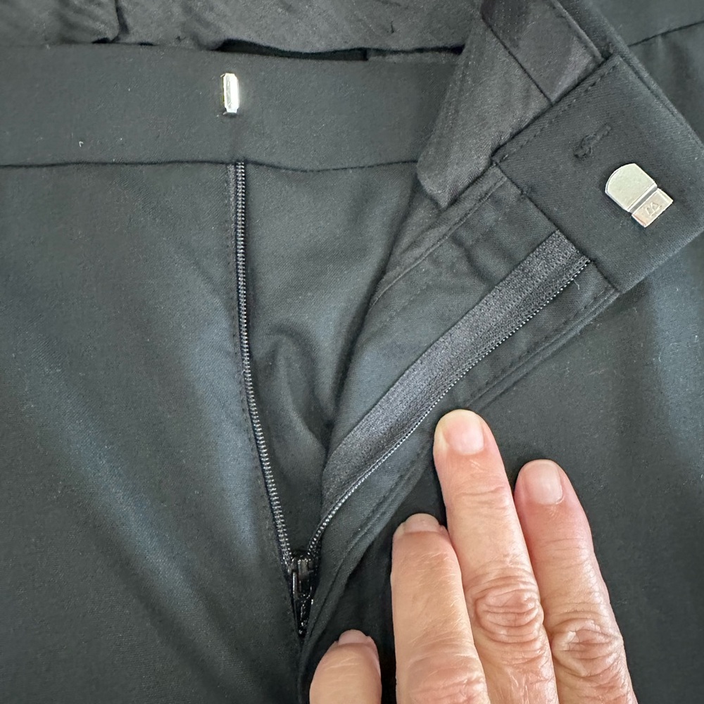 Murano Alex Fit Black Trousers